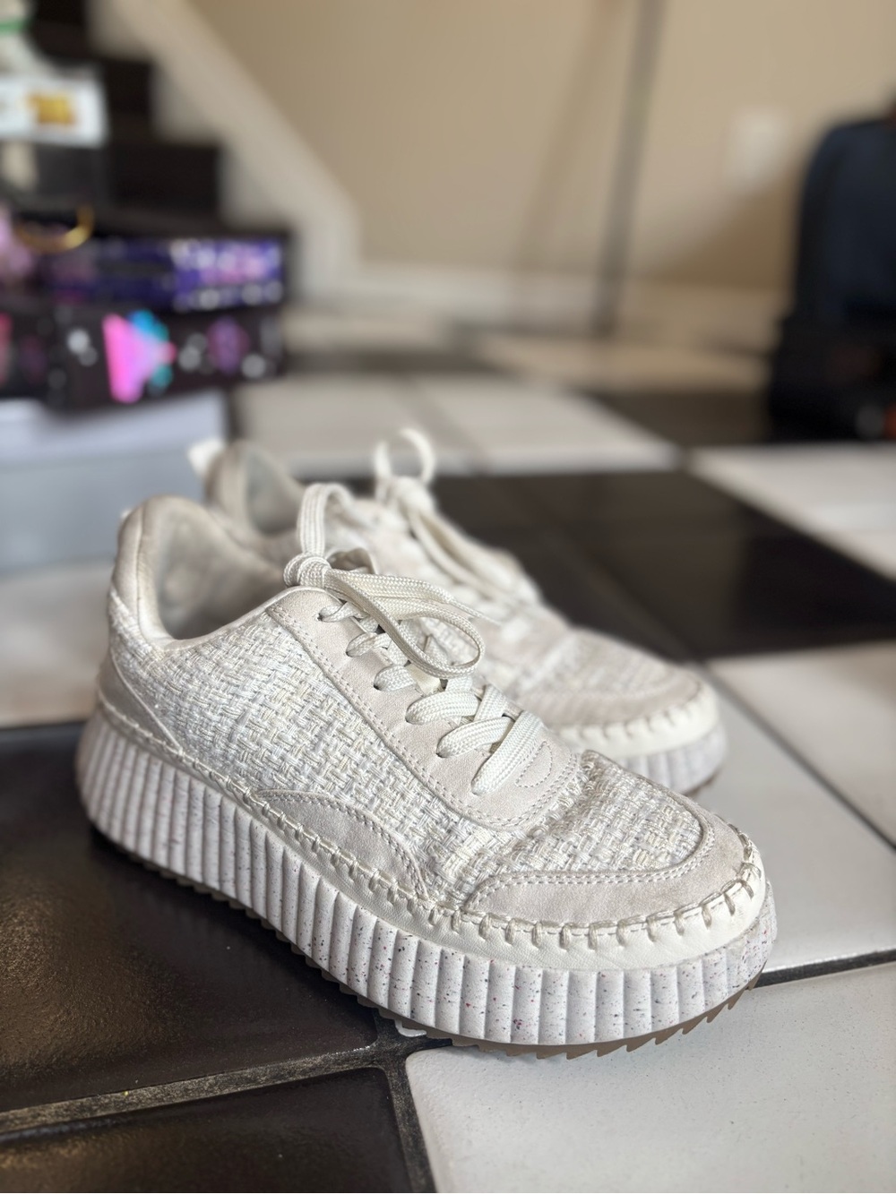 Target White Platform Sneakers